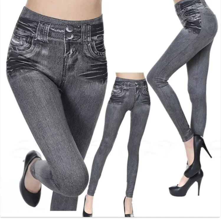 Jean-Inspired Leggings for womens