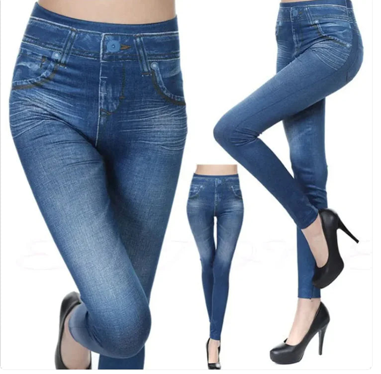 Jean-Inspired Leggings for womens