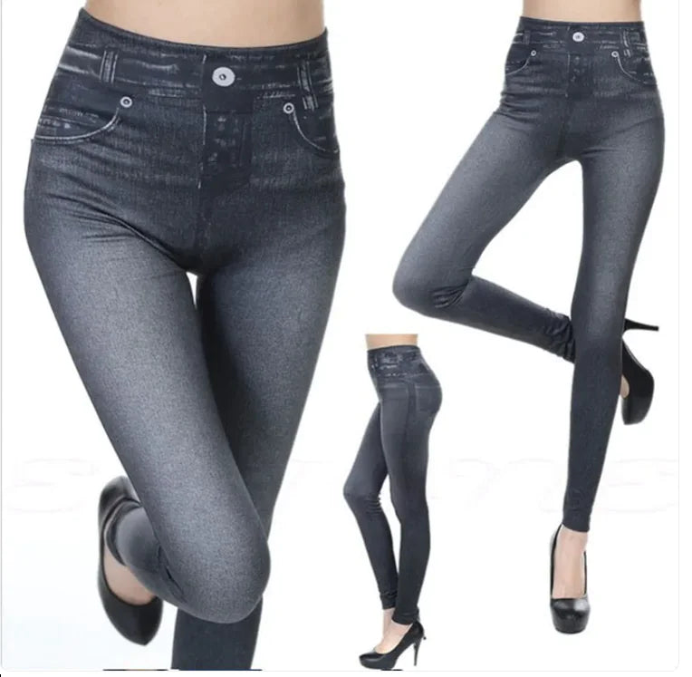 Jean-Inspired Leggings for womens